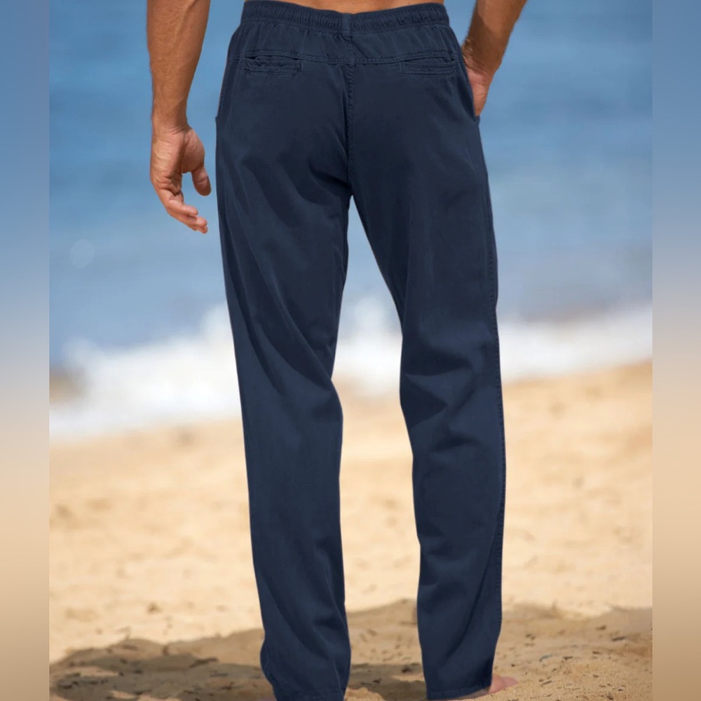 Crazy Shirt Dyed Navy Twill Pants - Picture 2 of 10